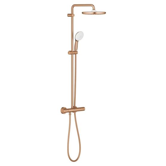 Zestaw Prysznicowy Z Termostatem Tempesta 250 Brushed Warm Sunset 26670DL1 Grohe