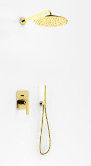 Zestaw Prysznicowy Experience Brushed Gold QW210EGDBR30 Kohlman