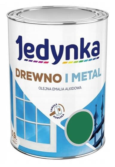 Farba Drewno I Metal Zielony 0,9L Jedynka-Tikkurila