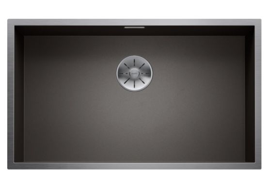 Zlewozmywak Stalowy Zerox 700-U Dark Steel 526244 Blanco